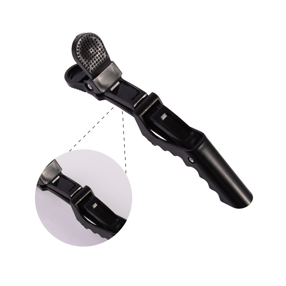 Alligator clip hair clip can be printed logo hair clip hairdressing shop hairdressing tool partition fixed slot clip cross-border