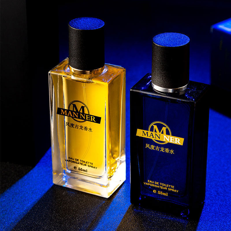 Live broadcast hot style elegant cologne men's perfume long-lasting light fragrance fresh and elegant woody tone manufacturer wholesale 55ml