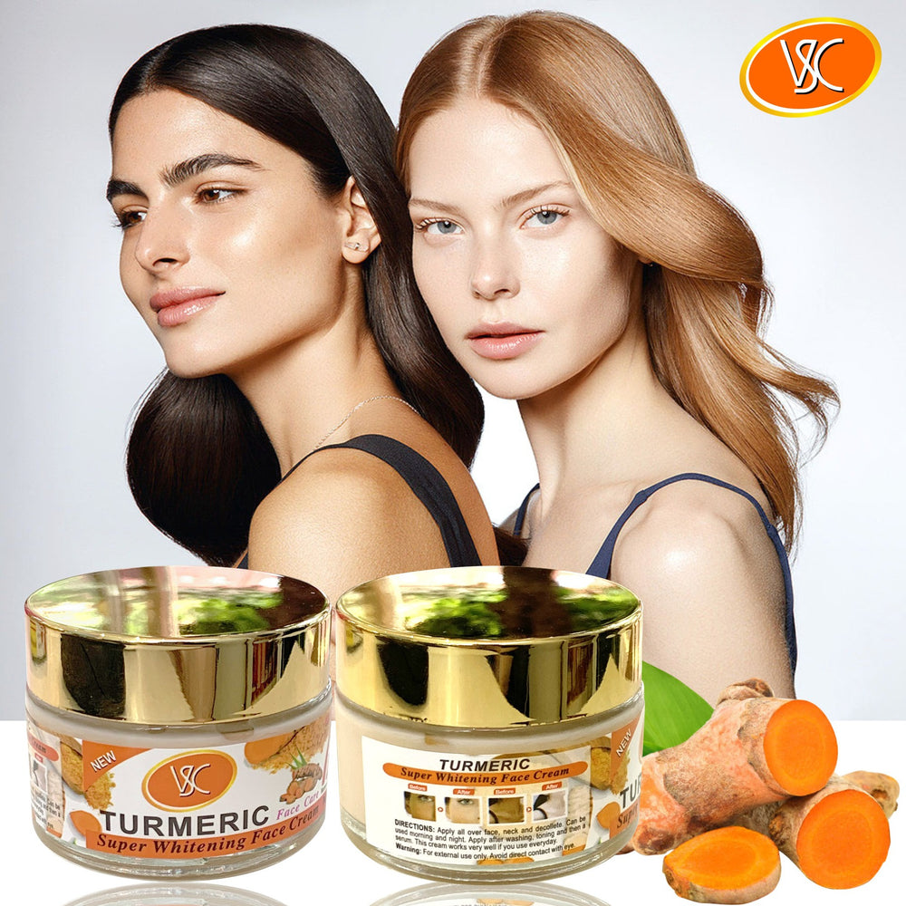 turmeric collagen face cream 50g - reduces fine lines, brightens skin, firms facial skin, anti-wrinkle cream
