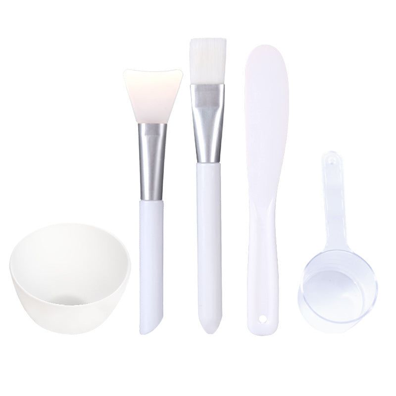 Silicone mask bowl soft gel beauty mixing bowl full set with 11-piece mask applicator set - wholesale beauty salon tools