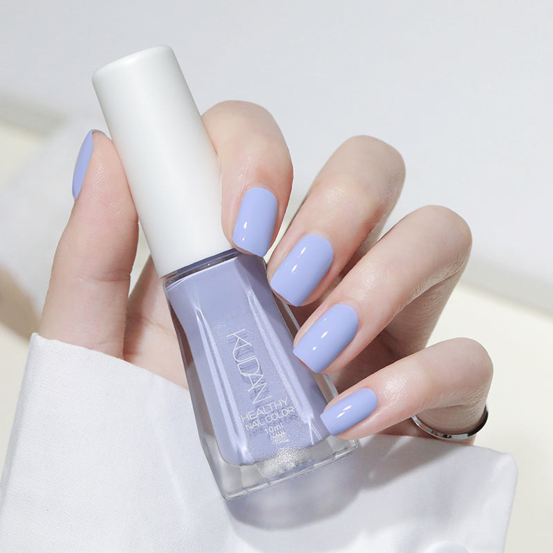 Kudan pure english cross-border special water-based nail polish no baking long-lasting quick-drying peelable 10ml polish