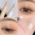 Makeup sweet mint crystal color double effect double headed silkworm pen brightens the eyes and outlines the lower eyelids to eyeliner gel pen