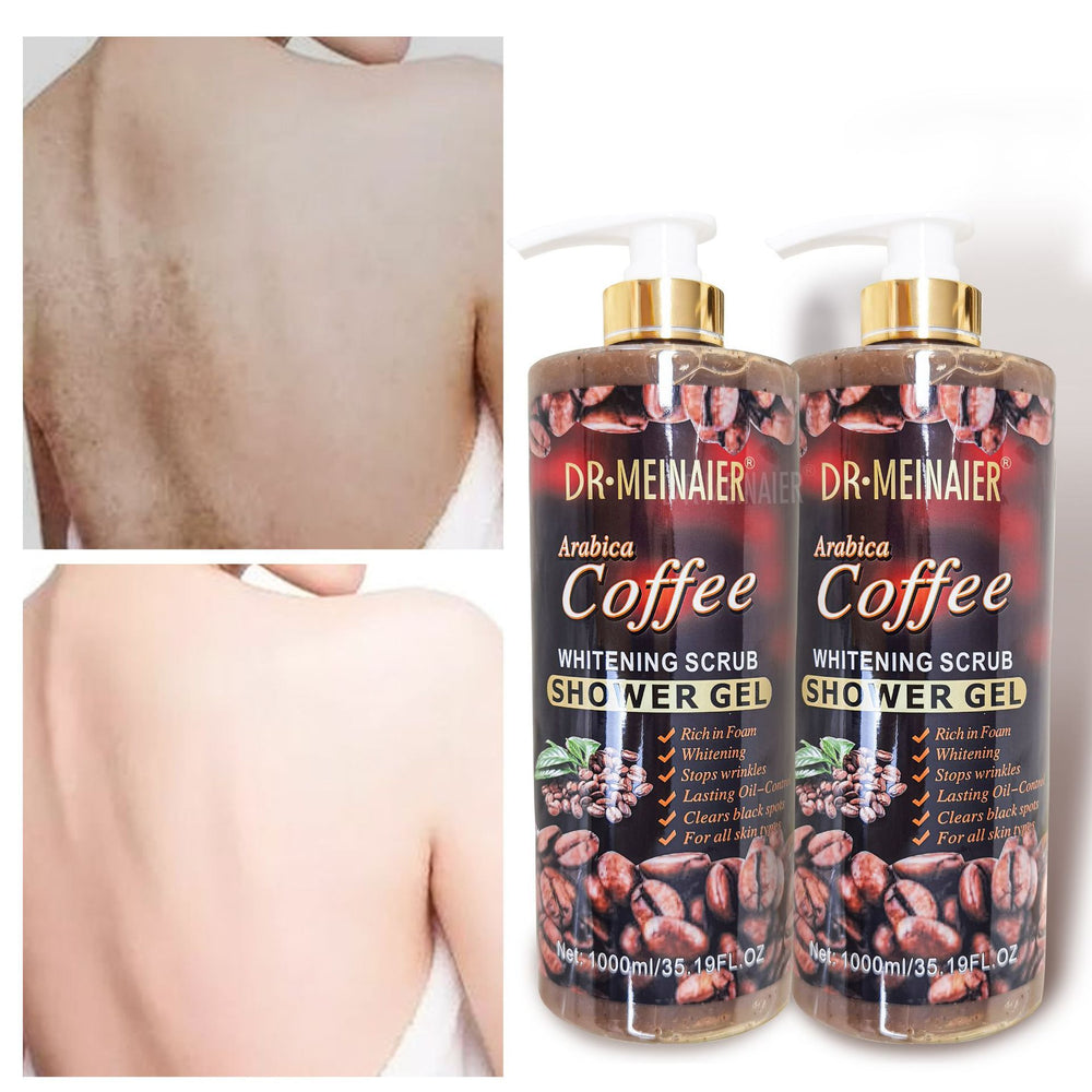 coffee scrub shower gel 1000ml brightening and moisturizing bubble shower gel deep cleansing and moisturizing export