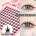 Jonbos large-capacity fake eyelashes single cluster nature little devil sunflower lazy trilogy hard stem transparent stem