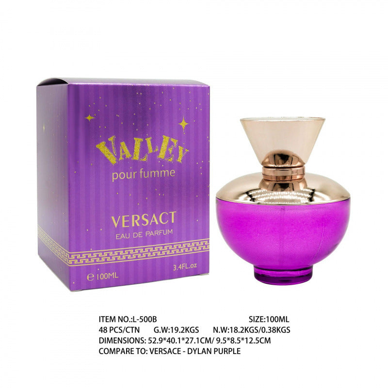 Bestselling fragrance alternative: amazon hot-selling women's perfume - cross-border, all-english "perfume" floral fragrance