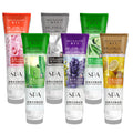 exfoliating facial & body scrub - deep cleansing, pore refining, and hydrating exfoliating mitt