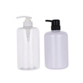Shampoo and shower gel empty bottles, push-type large-capacity refillable bottles, travel customized plastic bottles