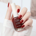 New white peelable water-based nail polish odor free, no baking, quick-drying, transparent top coat, student peelable nail polish