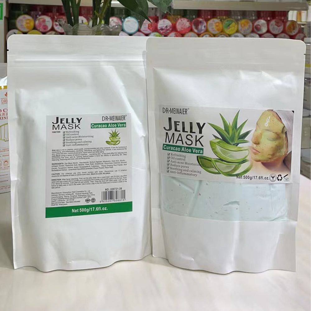 exclusive collagen crystal petal mask powder hydrating and moisturizing jelly soft mask powder 500g foreign trade wholesale