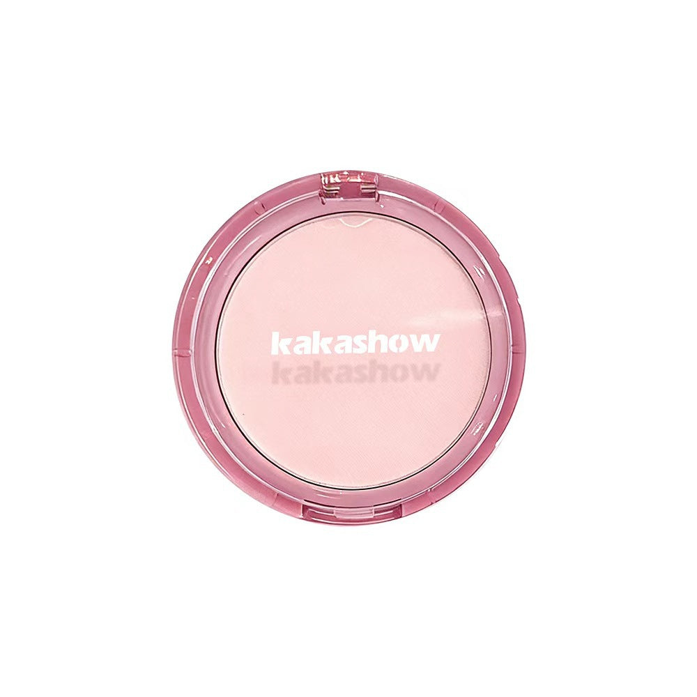 Kakashow double-layer matte highlighter powder - natural, sculpting, oil-control, setting, and brightening duo-chrome powder for women