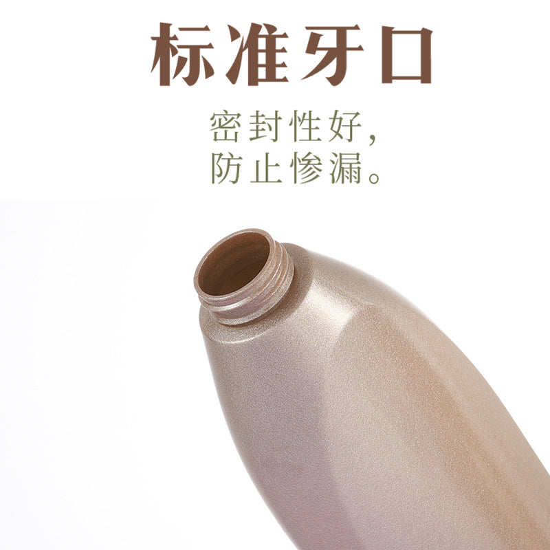 High-end plastic bottles, 300ml and 500ml empty bottles, suitable for lotions, body washes, shampoos, and other personal care products