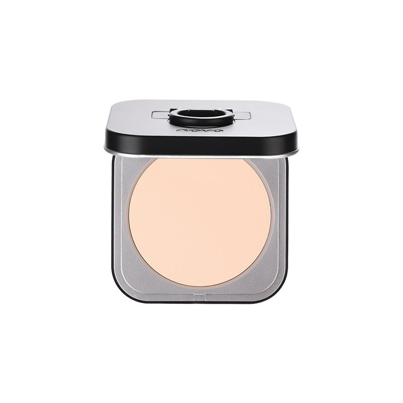 Novo powder black box makeup oil control dry skin microdermabrasion concealer waterproof non-stick powder wet and dry dual-use makeup bottom