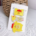 No. 4 yellow cloth dog three-piece set