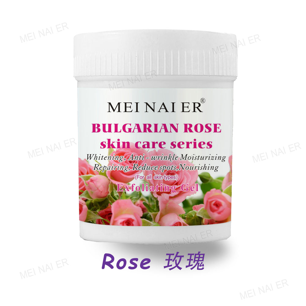 facial and body exfoliating gel, gentle and moisturizing, removes dead skin, deeply cleans pores, and treats body chicken skin
