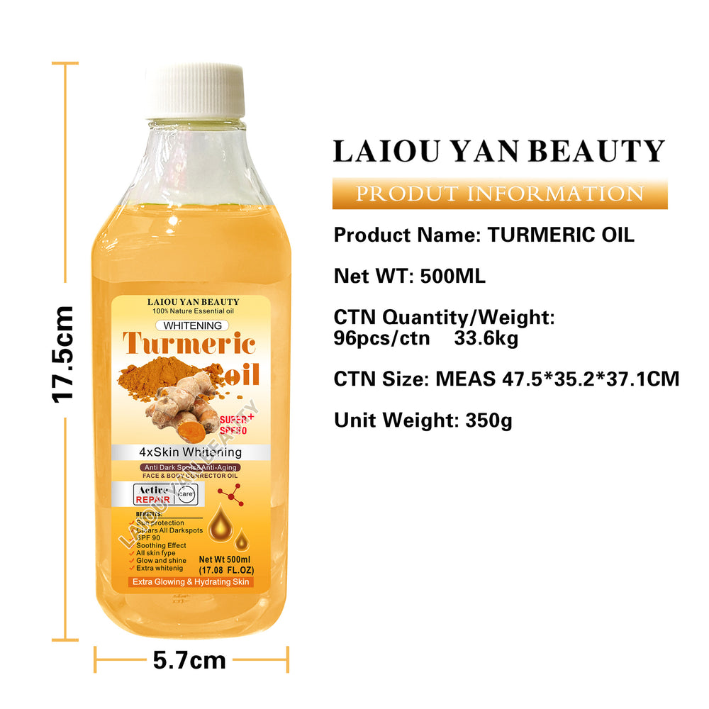 foreign trade turmeric essential oil body massage essential oil open back scraping bb oil ginger oil massage turmeric oil