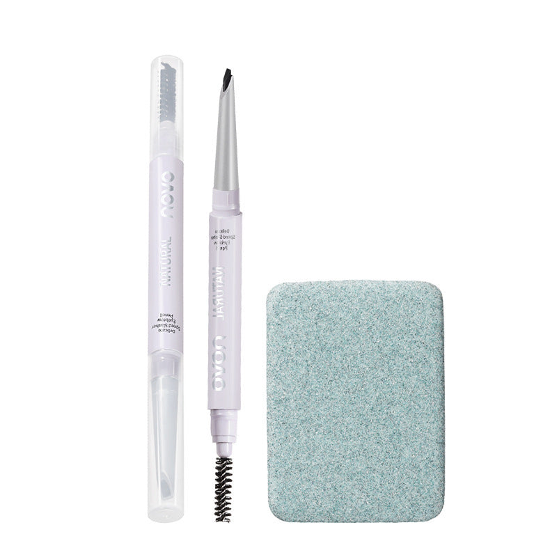 Novo fine tip brow pencil - waterproof, sweat-proof, long-lasting, non-fading, creates defined, natural, and wild brows