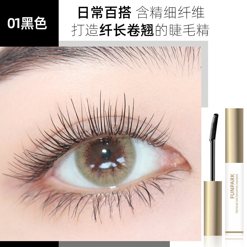 Beauty funpark slim long focus mascara women's fine comb bottom mascara slim long curl waterproof non-smudge