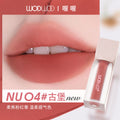 Wodwod soft mist color-locking lightweight matte lip glaze - low saturation, matte finish, enhances complexion, creates a natural "no-makeup" look, whitening lipstick