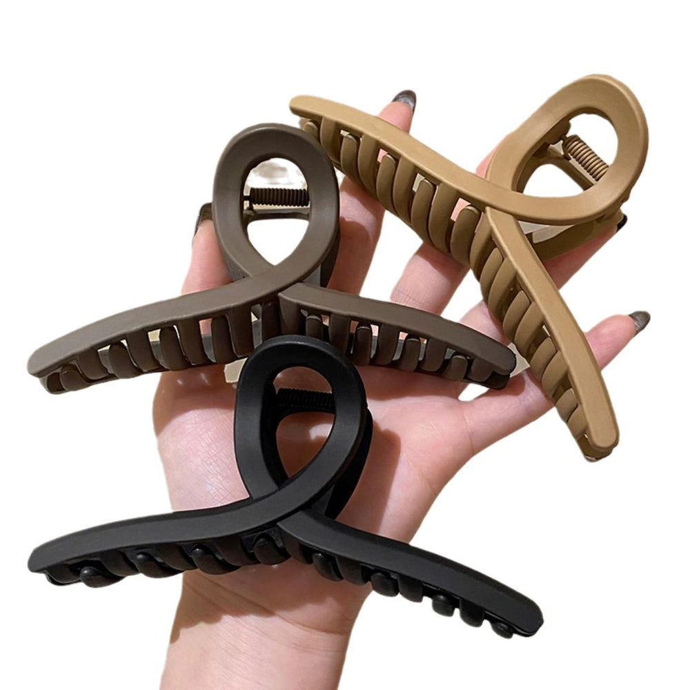 15cm extra large frosted claw clip - summer hair claw, high-end elegant minimalist hair styling clip