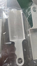 popular plastic men's flat-top clipper comb for home hairdressing shop hair stylist special fixed slot comb in stock