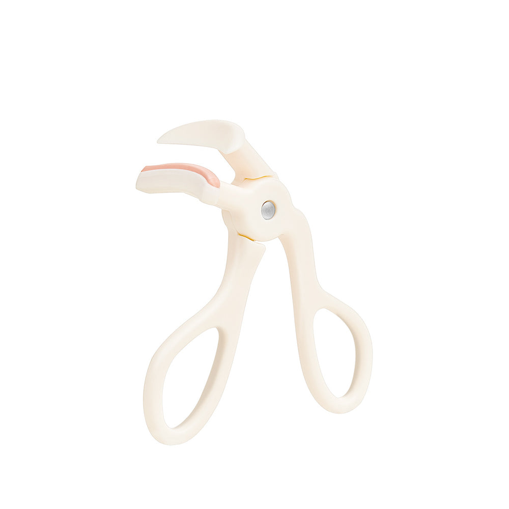 Jonbos one-clip curling eyelash curler - portable, frameless, wide-angle sunflower design for partial, long-lasting eyelash styling