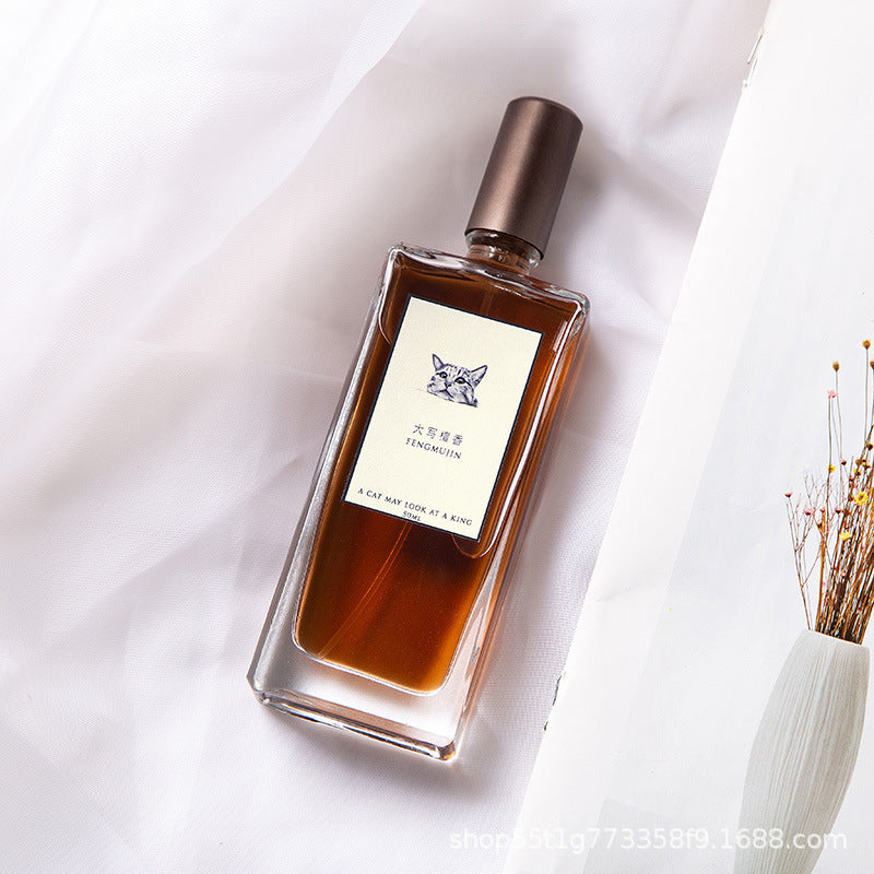 Little kitty women's perfume wind hibiscus long-lasting light fragrance student nature capital sandalwood temple 50ml vietnamese perfume