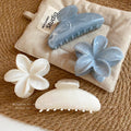Ink texture classyelegant hair clip, back of head hair clip, women's large hair volume, shark clip hair accessories