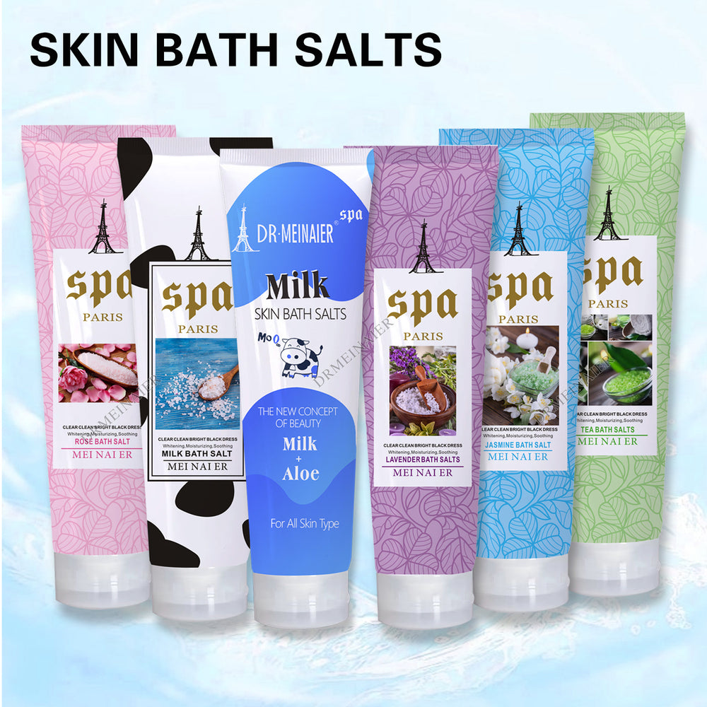 export exfoliating bath salt scrub - deep cleansing, exfoliating, and rejuvenating for face and body