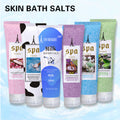 export exfoliating bath salt scrub - deep cleansing, exfoliating, and rejuvenating for face and body
