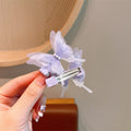 New butterfly hair clips - cute hair accessories for girls and babies - hairpins for little girls - bangs and side hair clips