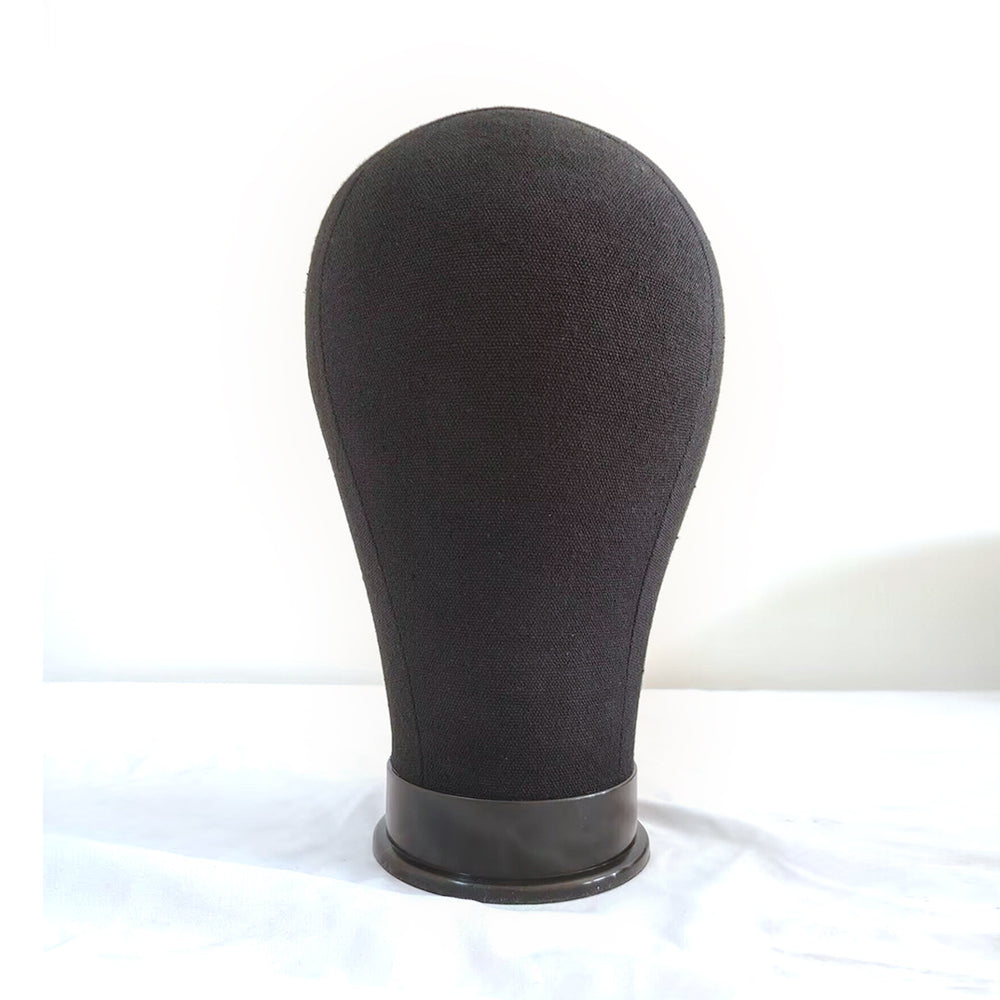 Canvas head mold model head can be inserted into the needle wig holder placement rack cloth model head for styling factory direct sales