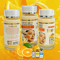vitamin c serum 120ml - brightening, hydrating, and repairing vc serum - moisturizing, elastic, and fresh orange vc essence