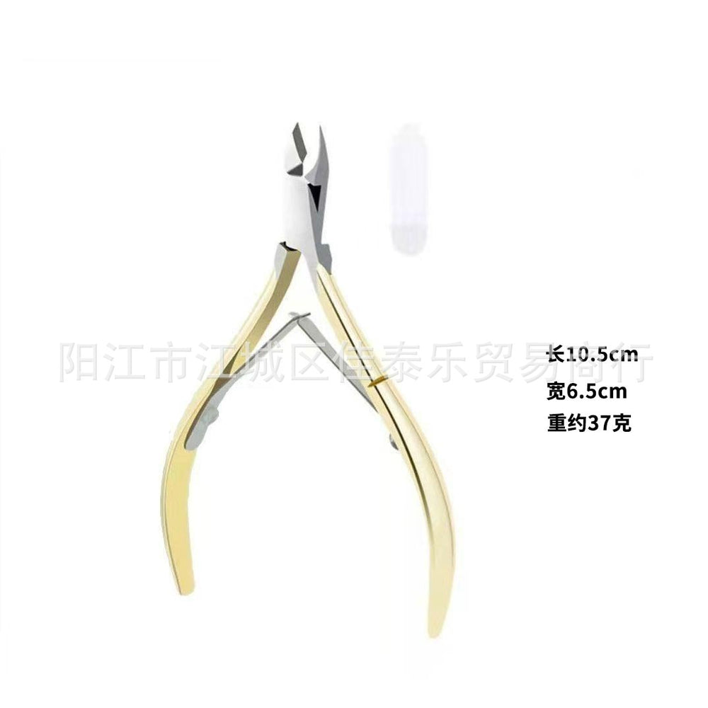 Manufacturer's ready-made dead skin pliers, special nail clippers for nail grooves, oblique nail clippers, thick nails, ingrown nails, manicure tools wholesale