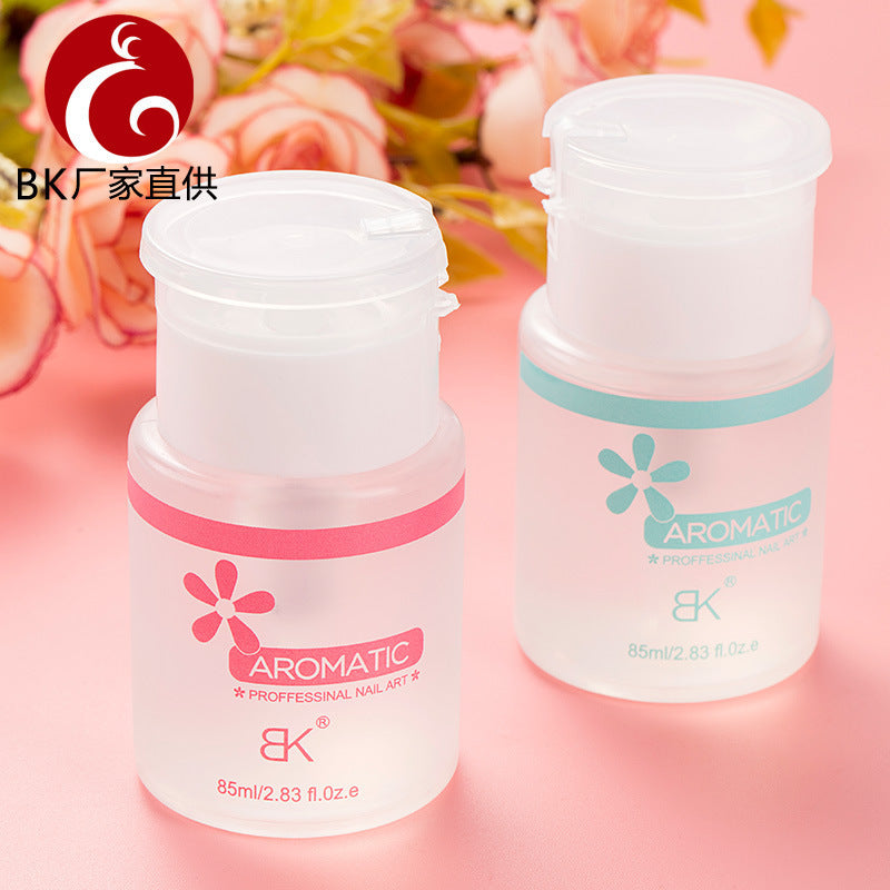 Nail salon special bk push-type nail supplies nail polish remover is gentle and does not hurt nails, cleans nails and nail polish remover wholesale