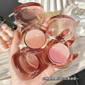 Muge leen bubble gradient blush - flattering shades for a natural, nude look. matte & shimmer finishes. affordable rouge