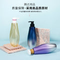 400ml long-neck pet plastic lotion pump bottle - empty refillable container for shampoo, body wash, and other liquid products