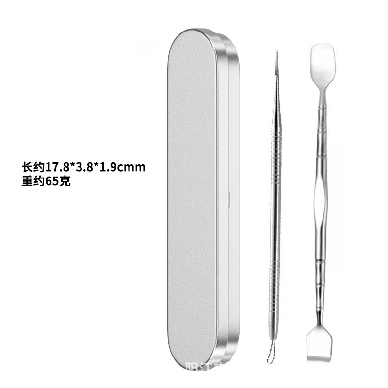 Ready-to-ship acne needle stainless steel cell clip facial cleansing tool nose blackhead scraper acne clip beauty tool