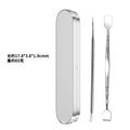 Triangular head needle + double-headed blackhead scraper + iron box