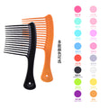 Wholesale axe comb hairdressing comb wide tooth wide tooth smooth hair comb no knot hairdressing tool comb large tooth comb
