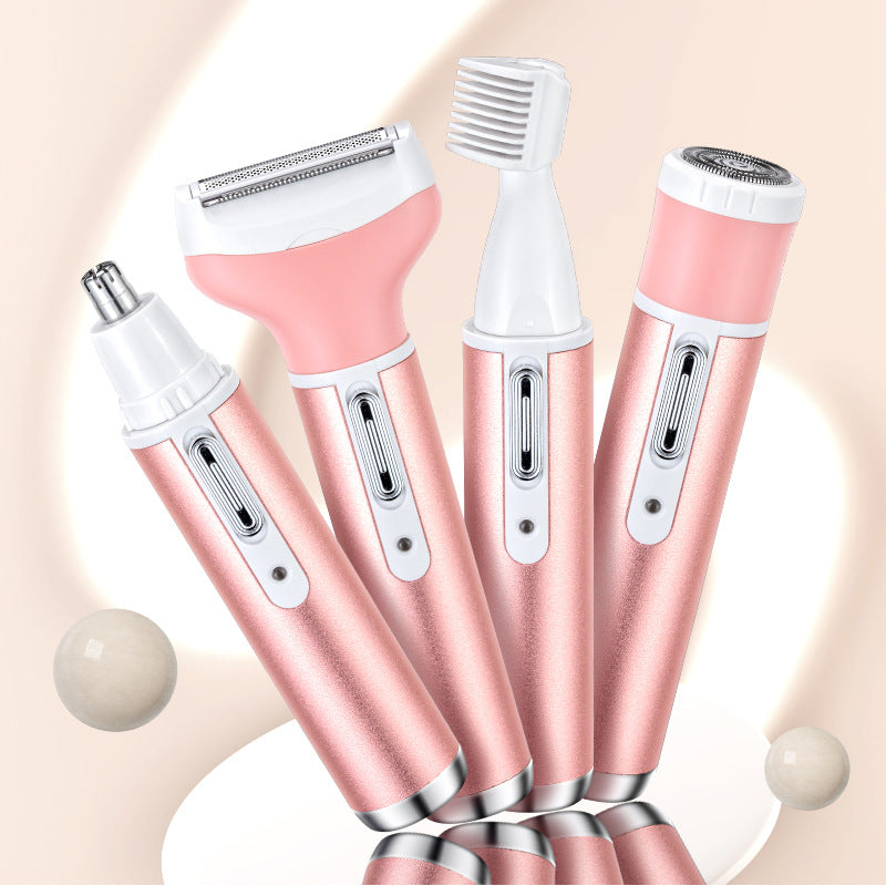 Women's 5-in-1 electric nose & eyebrow trimmer, personal care hair remover, portable epilator