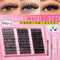 cluster false eyelashes suit european and american style asian thick extended eyelashes bundle combinationcluster lash