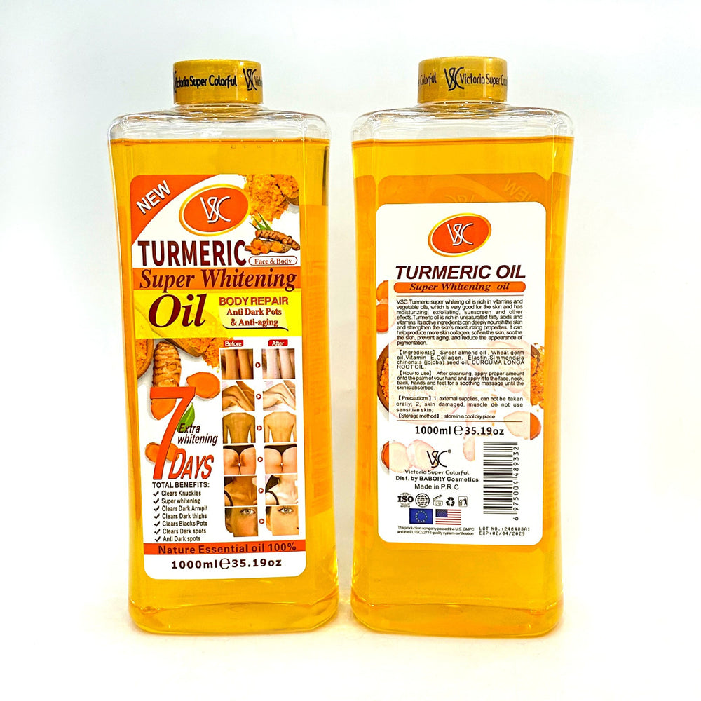 bestseller: turmeric oil 1000ml - turmeric essential oil for body & face, skincare massage oil