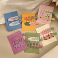 Spring/summer unique fruit series hair clips - cute grape, watermelon, cherry makeup clips, bangs clips, hair accessories for women (pair)
