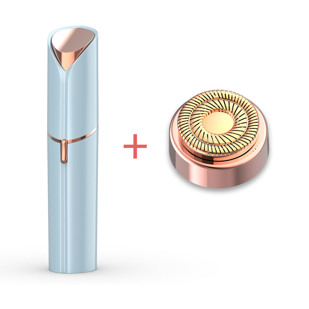 private parts shaver double knife hair removal device pubic hair trimmer electric shaver women's hair removal device shaver