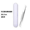 Eyebrow clip eyebrow clip stainless steel plucking tweezers men's beard plucking clip eyebrow plucking pliers