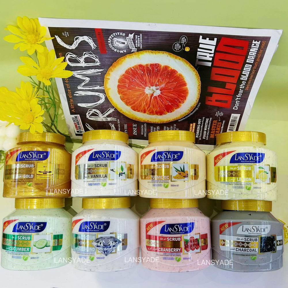 scrub 500ml exfoliating deep cleansing gentle exfoliating mud baby foreign trade wholesale