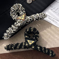Xiaoxiangfeng stuffed gripper hair accessories large new arrivalfrenchclassy sense of the back of the head hair shark clip hairpin headwear