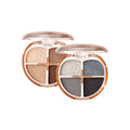 Cosmetic xixi heart's story four-color eyeshadow palette - shimmering pearls, fine glitter, highlighting, under-eye brightening, earth tones