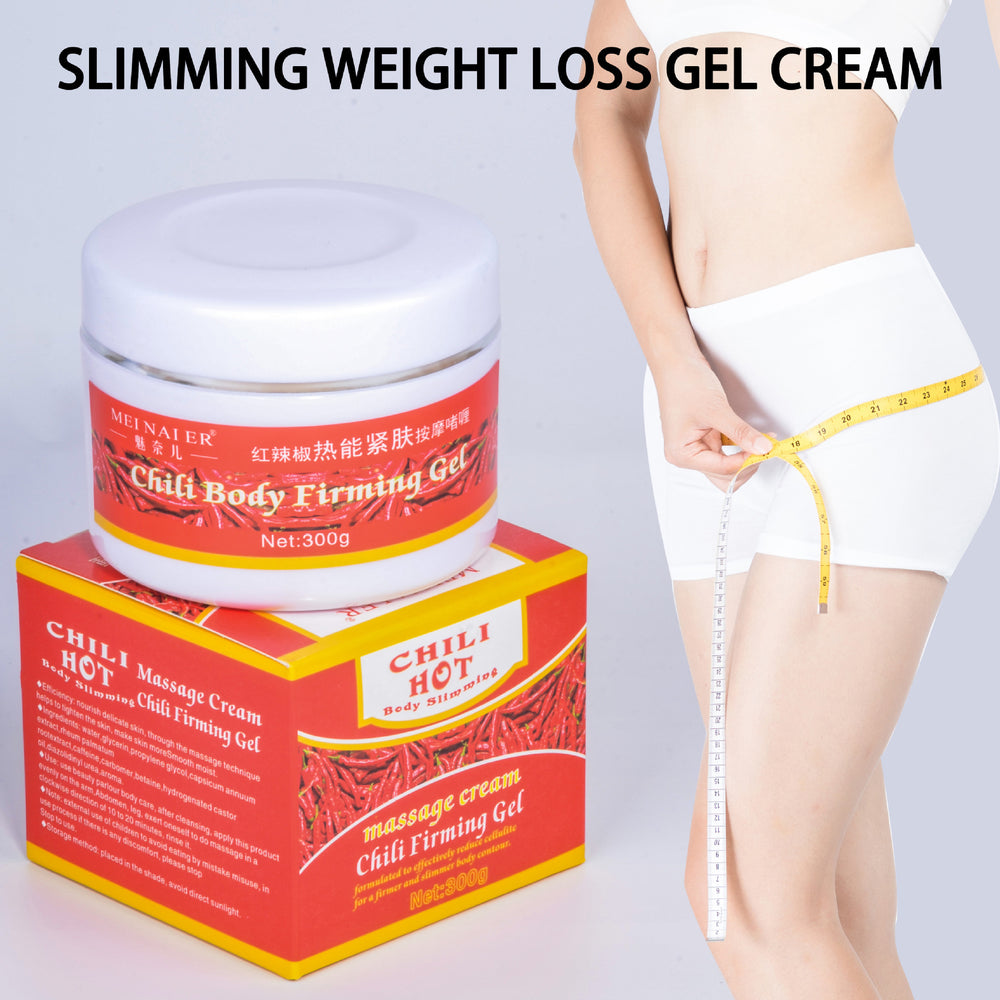 exclusive red pepper skin tightening cream for abdomen, thin legs, belly tightening, fever, whole body massage gel 300g