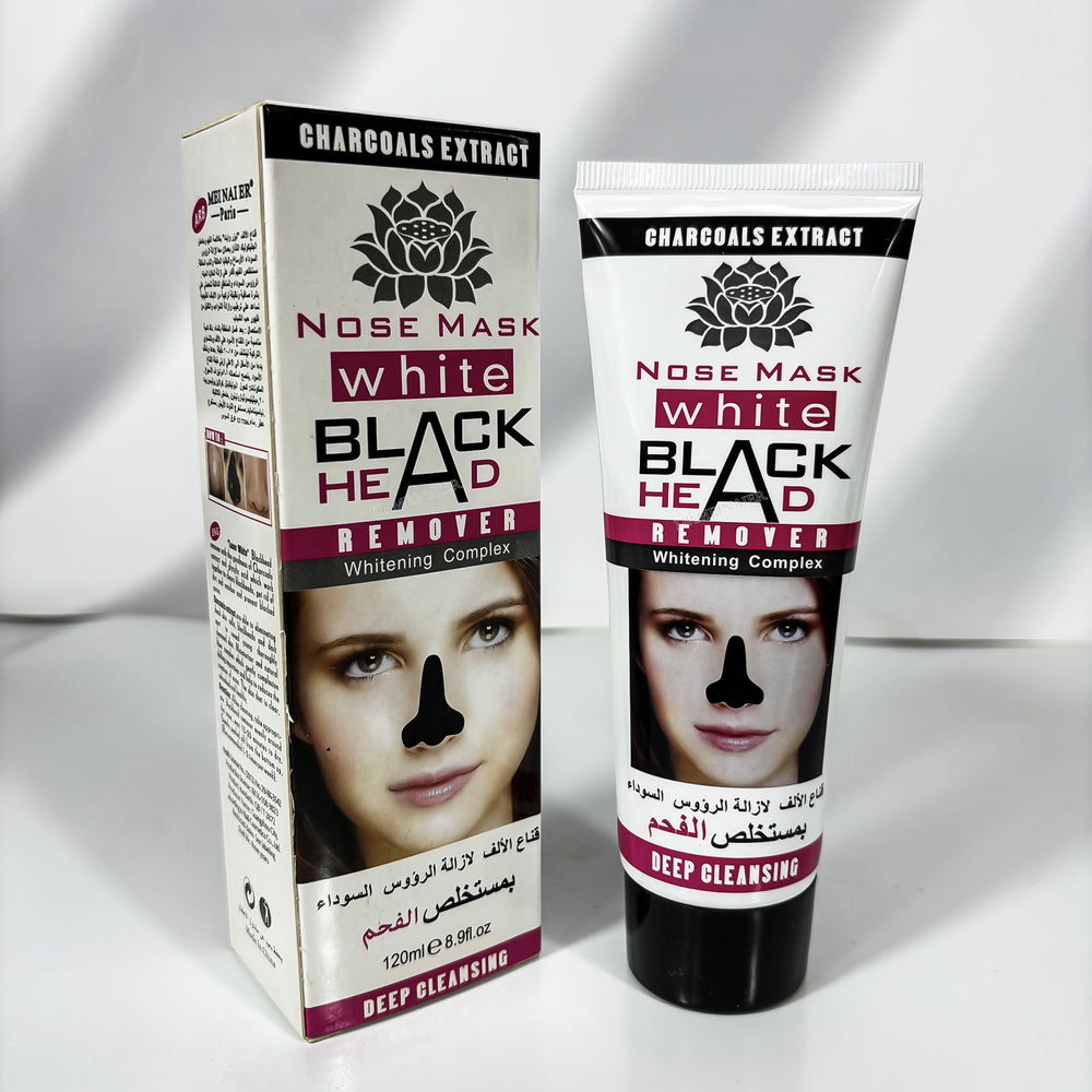 blackhead-absorbing nose mask, pore-cleansing, anti-wrinkle, oil-controlling activated carbon peel-off mask 120g factory direct sales